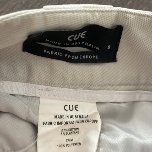 Cue off white straight leg pant - Picture 4 of 6